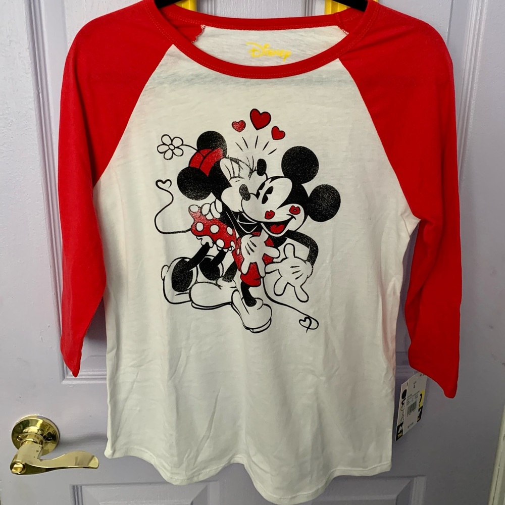 Mickey and Minnie baseball T!